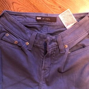 Levi Ombré blue jeggings